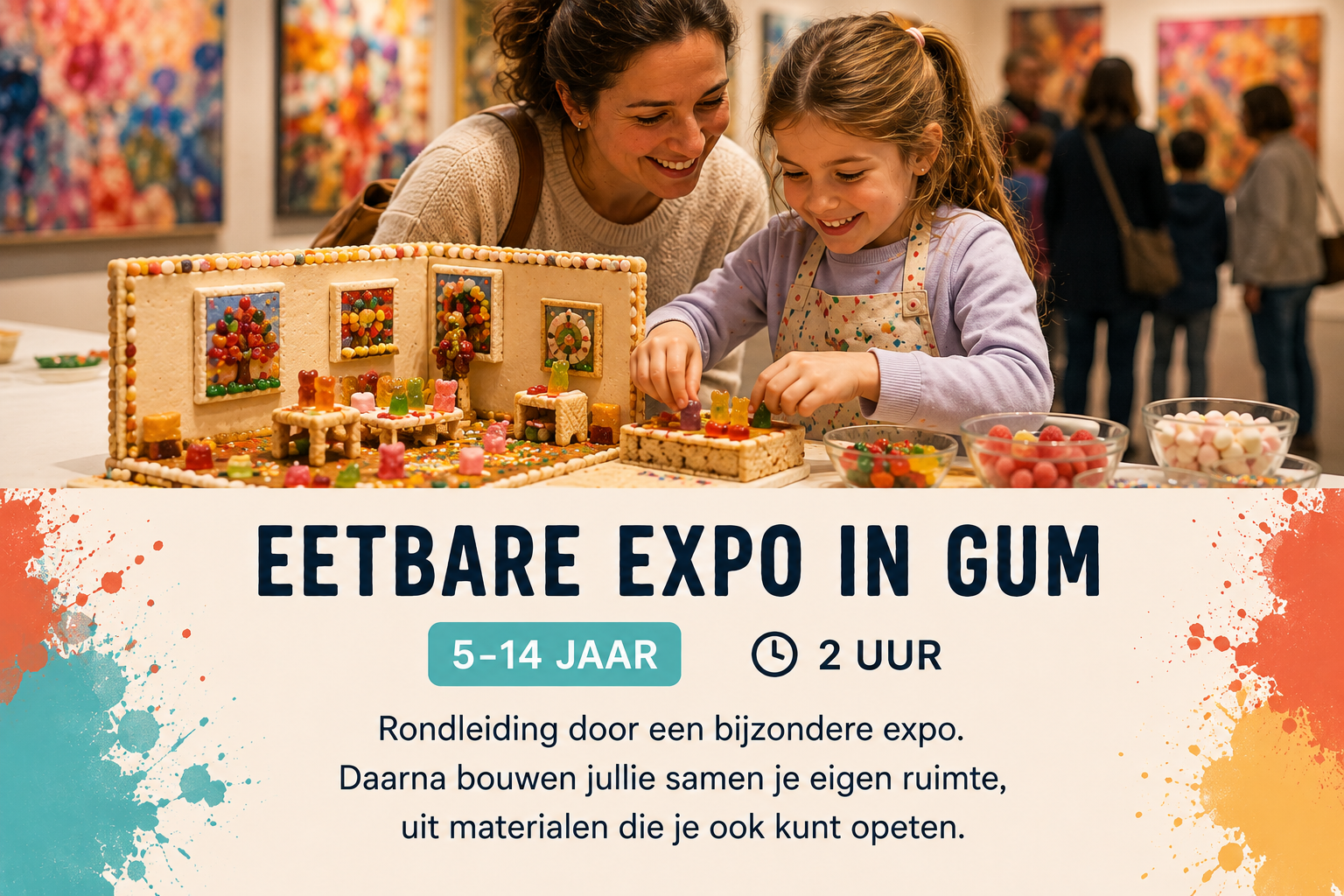 Workshop: Eetbare expo in GUM